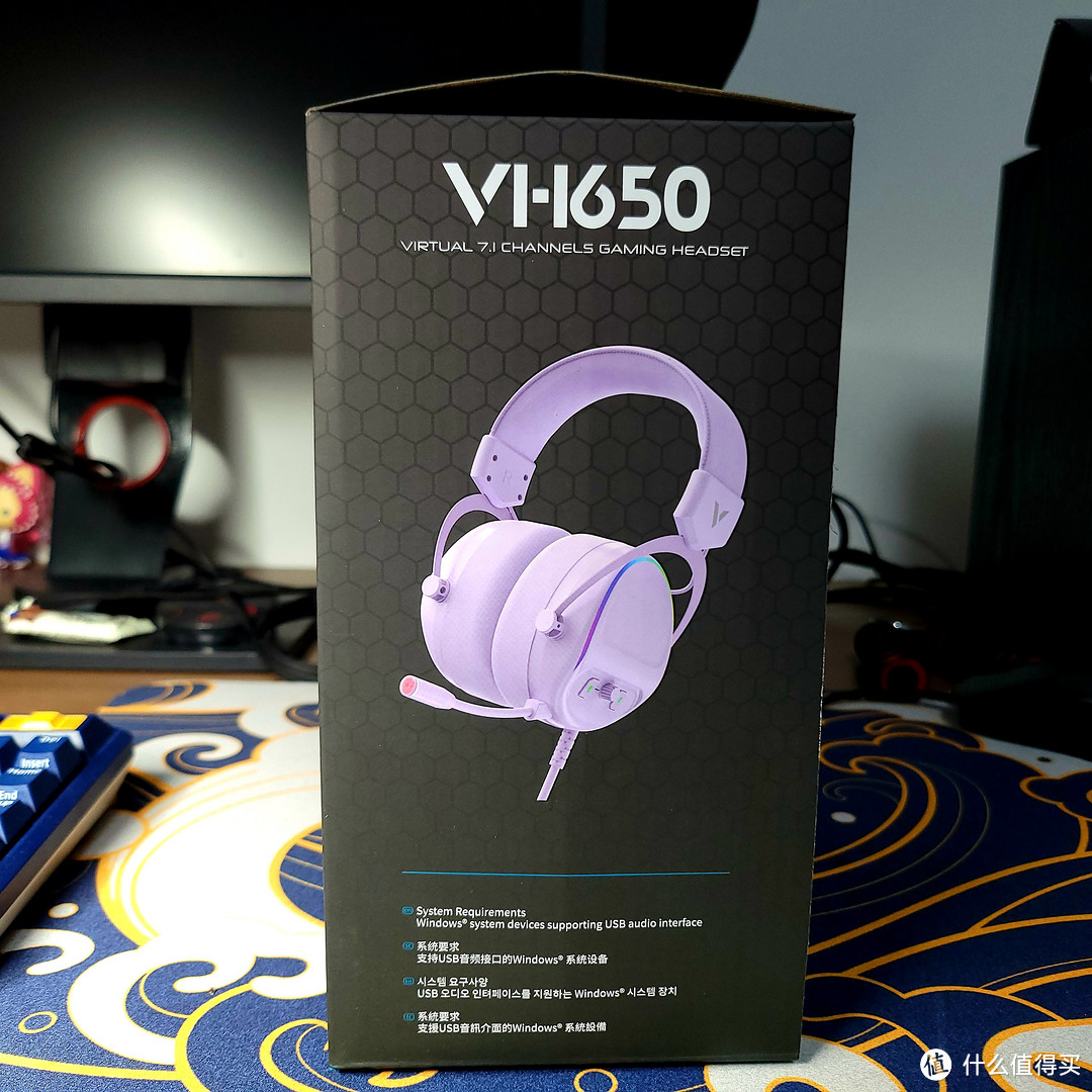 雷柏VH650游戏耳机评测，好用又舒服