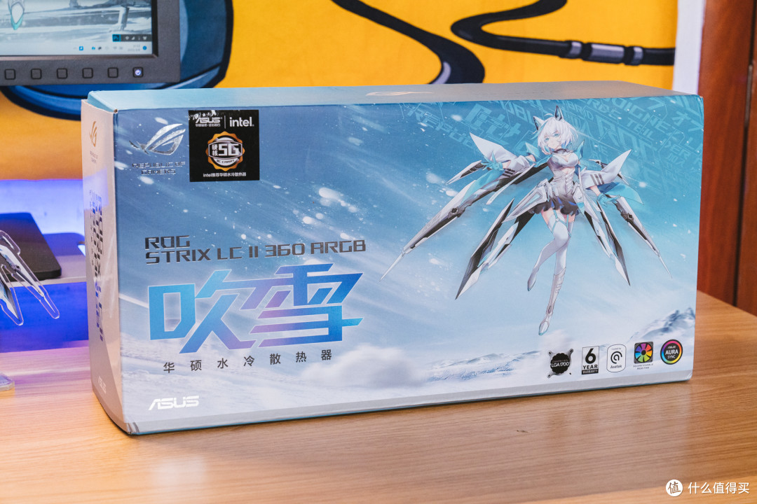 让电脑主机拥有钢铁侠够酷够冷的反应堆“心脏”:华硕ROG STRIX LC吹雪360 ARGB水冷散热器