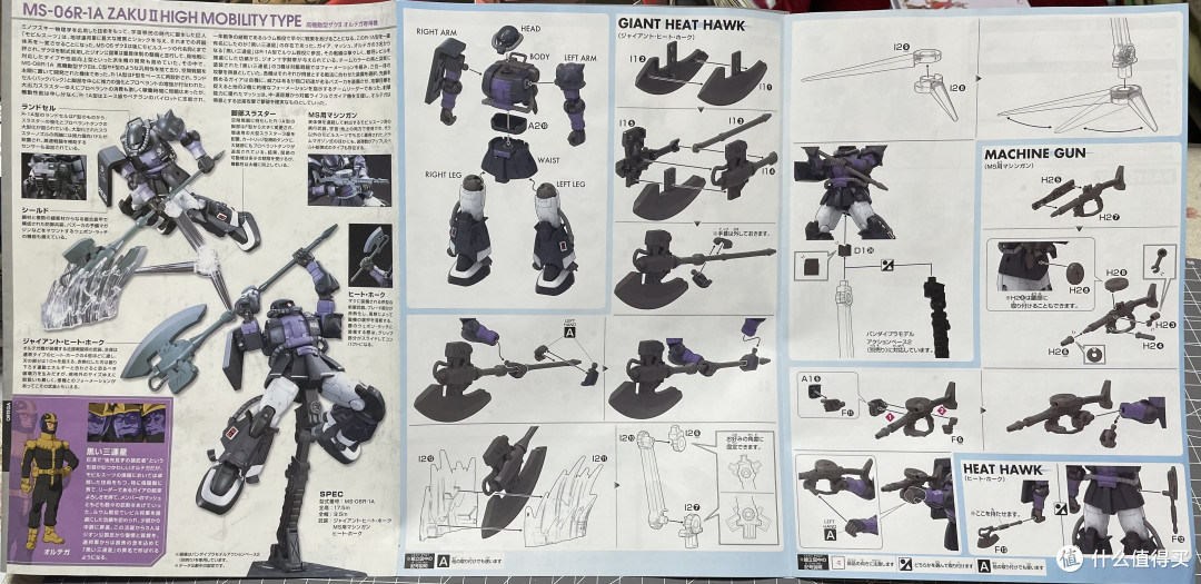 万代HG GTO高机动扎古 黑色三连星 奥尔迪加机