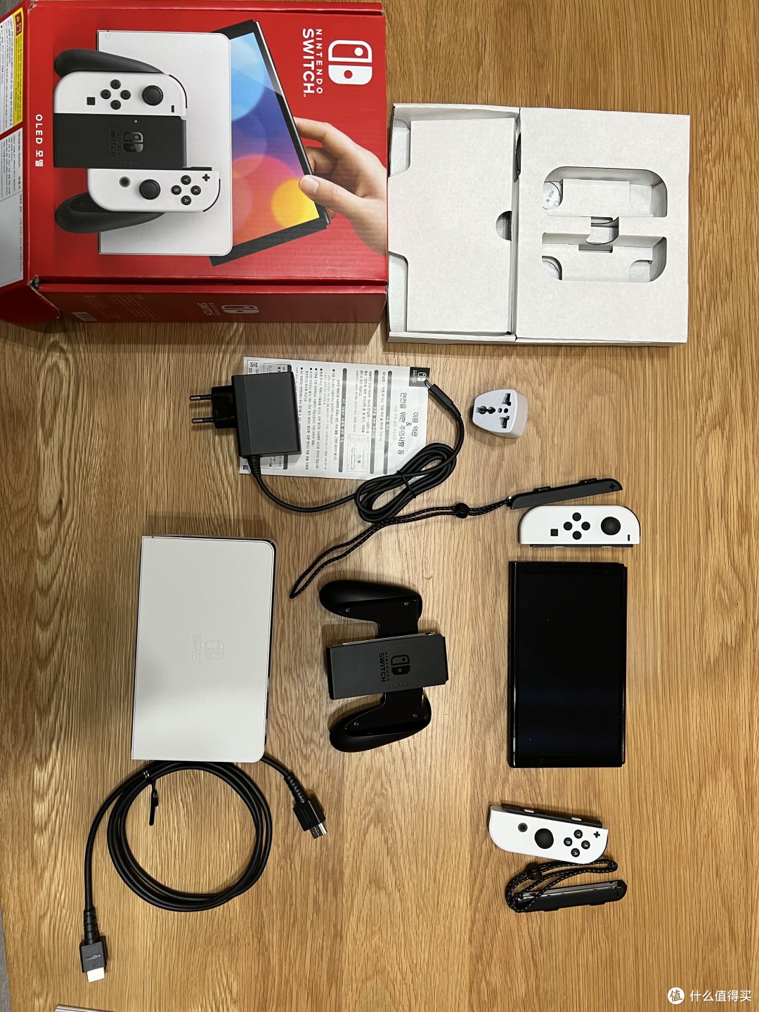 韩版switcholed白色开箱