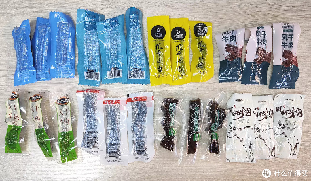 8款风干牛肉横评，我详细分析了配料表发现个细节