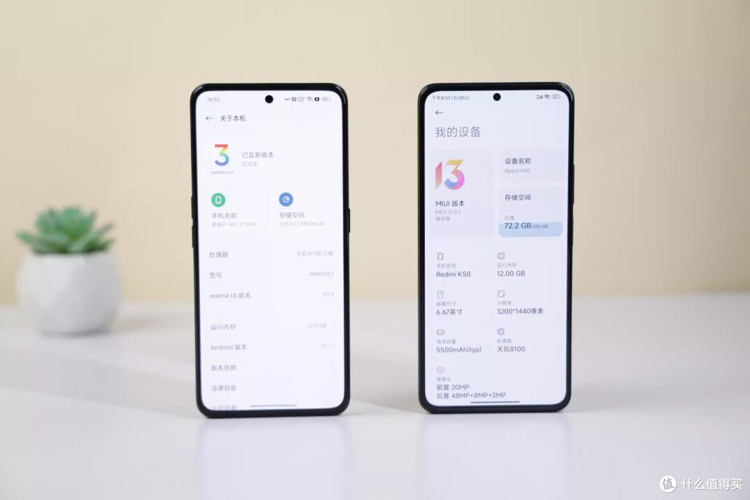 同为天玑8100中端神机!真我GT Neo3和红米K50贴身肉搏,你选谁?