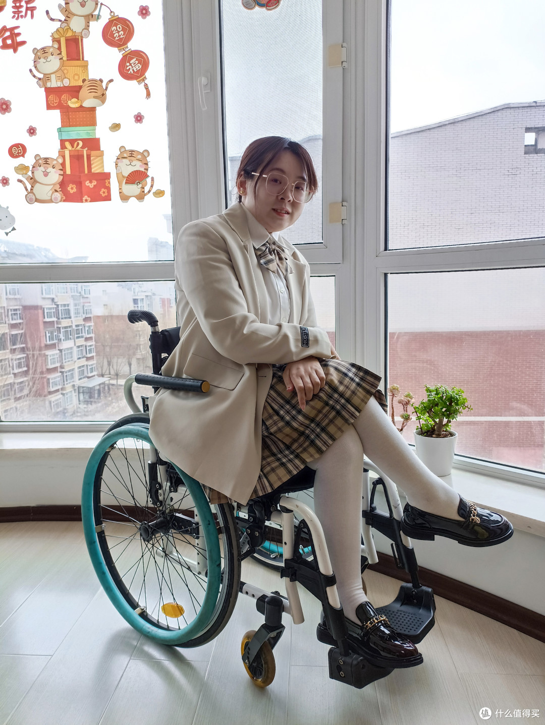 轮椅上的穿搭 篇十二:春季焕新,jk制服初体验_jk制服_什么值得买
