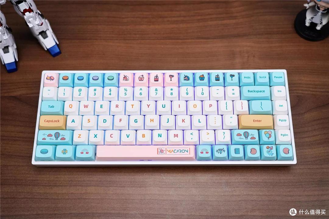 一支键盘,打开少女的心扉,小呆虫马卡龙GK84,到底有多卡哇伊!