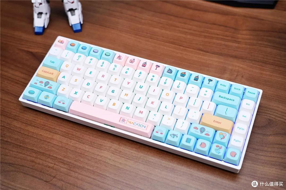 一支键盘,打开少女的心扉,小呆虫马卡龙GK84,到底有多卡哇伊!