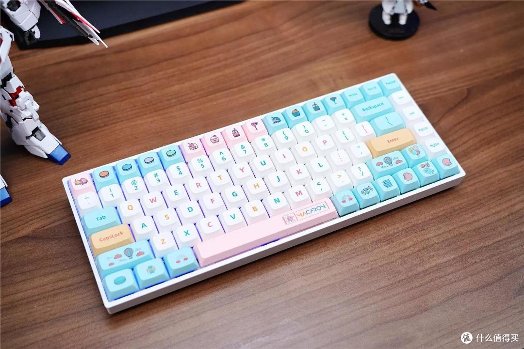 一支键盘,打开少女的心扉,小呆虫马卡龙GK84,到底有多卡哇伊!