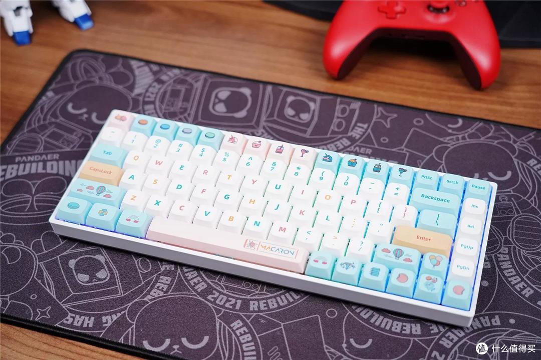一支键盘,打开少女的心扉,小呆虫马卡龙GK84,到底有多卡哇伊!
