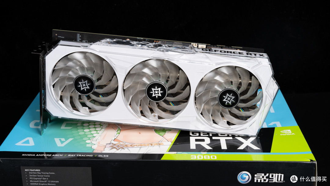 12700KF+微星Z690 CARBON+影驰RTX 3080装机秀,论机箱侧面风扇的重要性?
