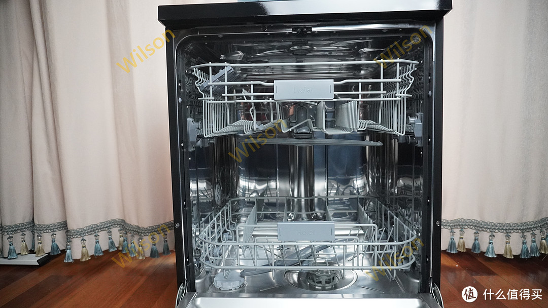 海尔变频晶彩洗碗机W30全方位实机测评