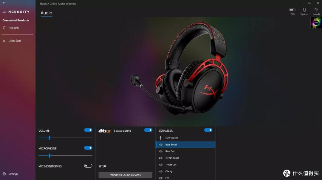 为了玩老头环,我买了个耳机:HyperX 阿尔法无线版