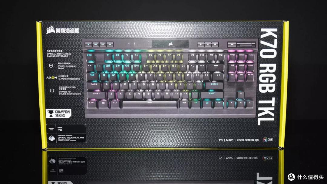 性能效率神器 - 海盗船K70 RGB TKL