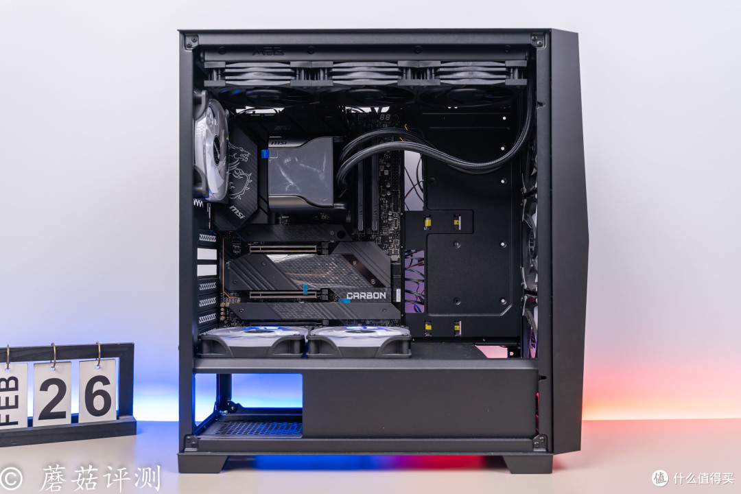 精致漂亮,性能强大、微星(MSI)战神S360一体式水冷散热器 评测