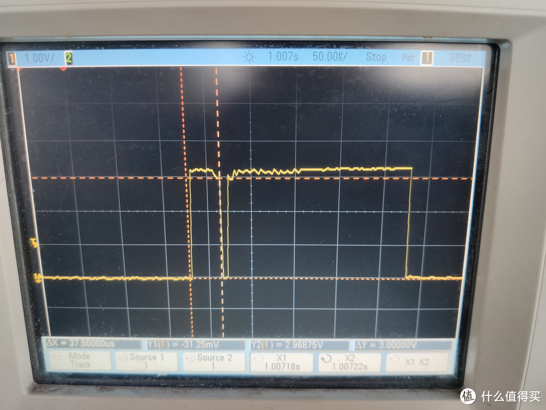 k375s主控扫描波形，也是自己第一次使用示波器