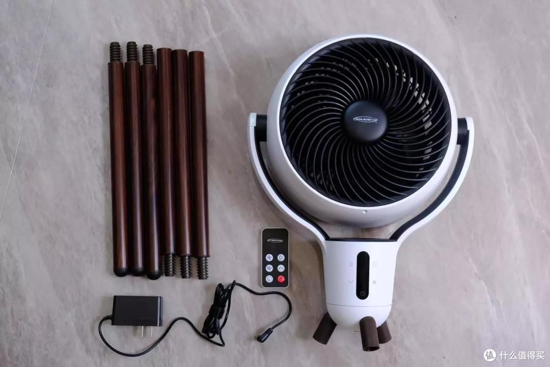 舒乐氏空气循环静音电风扇XF2开箱测试