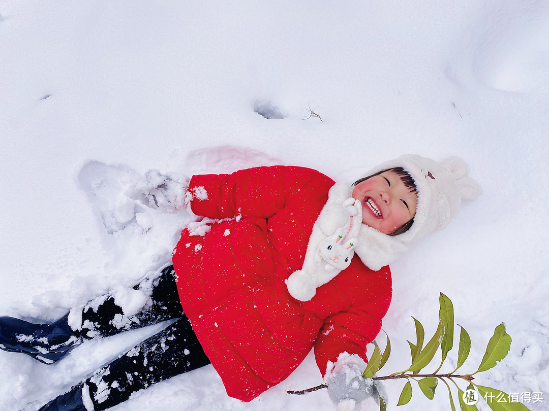 冬天玩雪撒欢