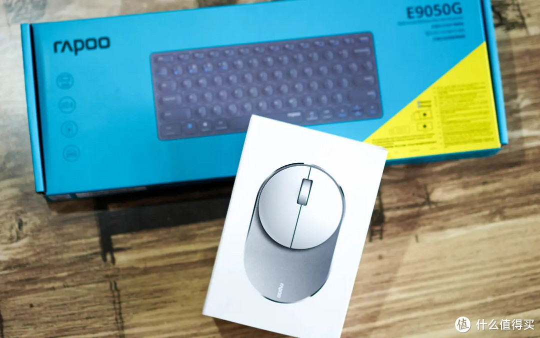 雷柏无线办公键鼠CP，E9050G键盘和M600G鼠标
