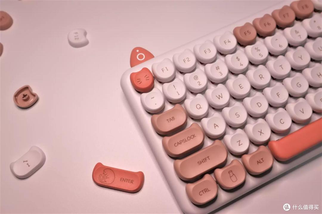 520送一把可爱猫咪键盘——iQunix M80