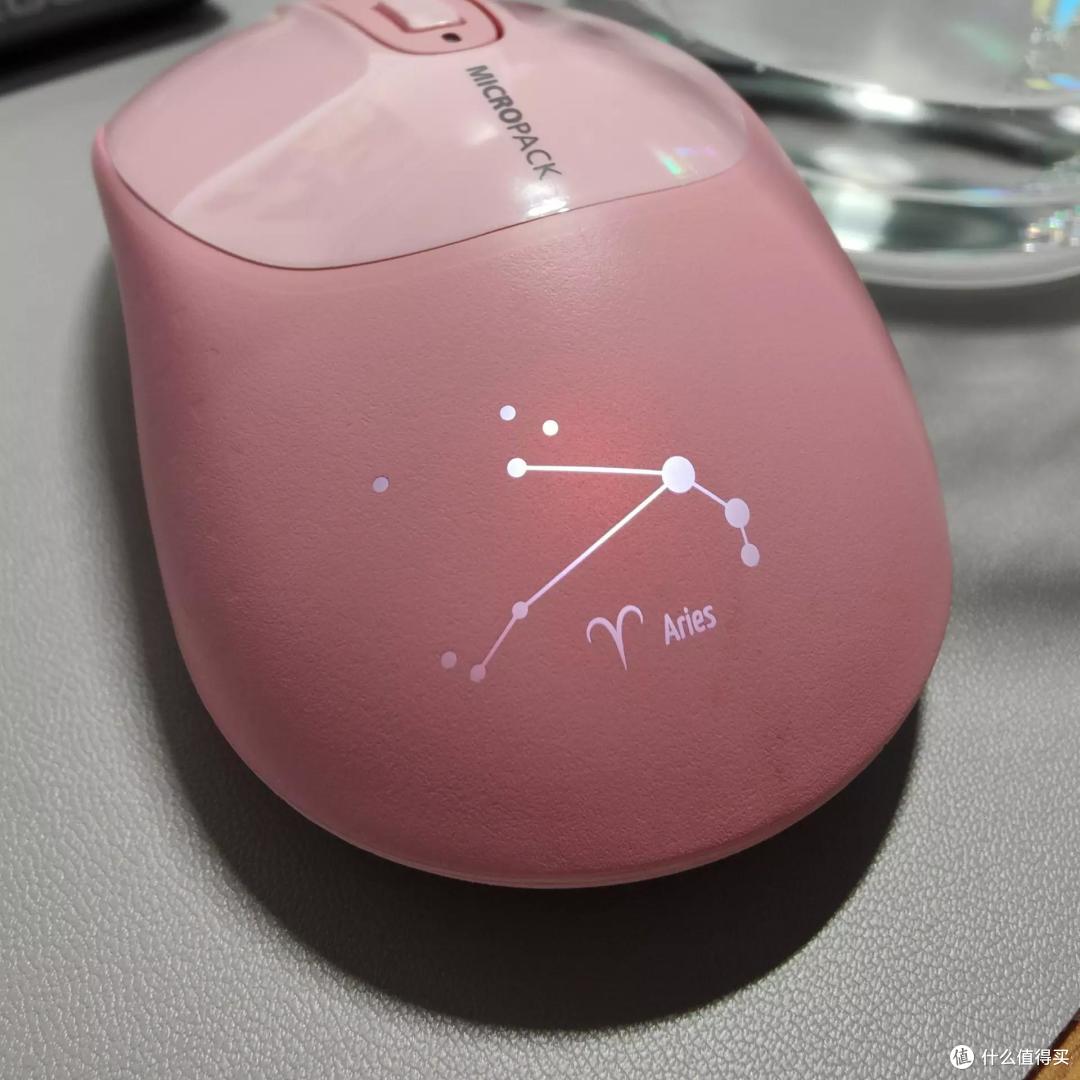 520送女生贴心好礼物,MICROPACK MP-746B十二星座双模无线鼠标