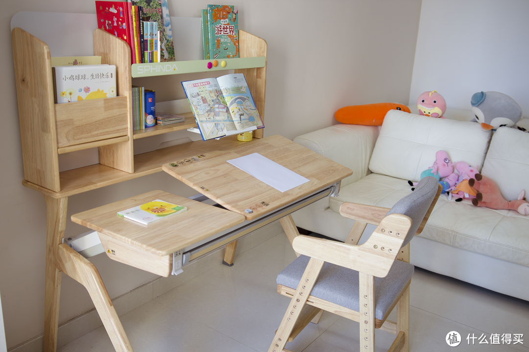 陪孩子一起成长的学习桌：斯芬达全实木小鹿桌+小U椅轻体验（内含网课2.0改造计划）