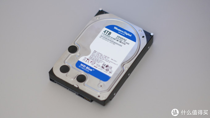 大容量,高性价比首选:西部数据(wd)蓝盘 4tb台式机械硬盘