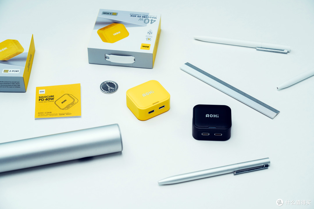 先于苹果发布,超小双口快充:aohi 40W 双口充电器解析