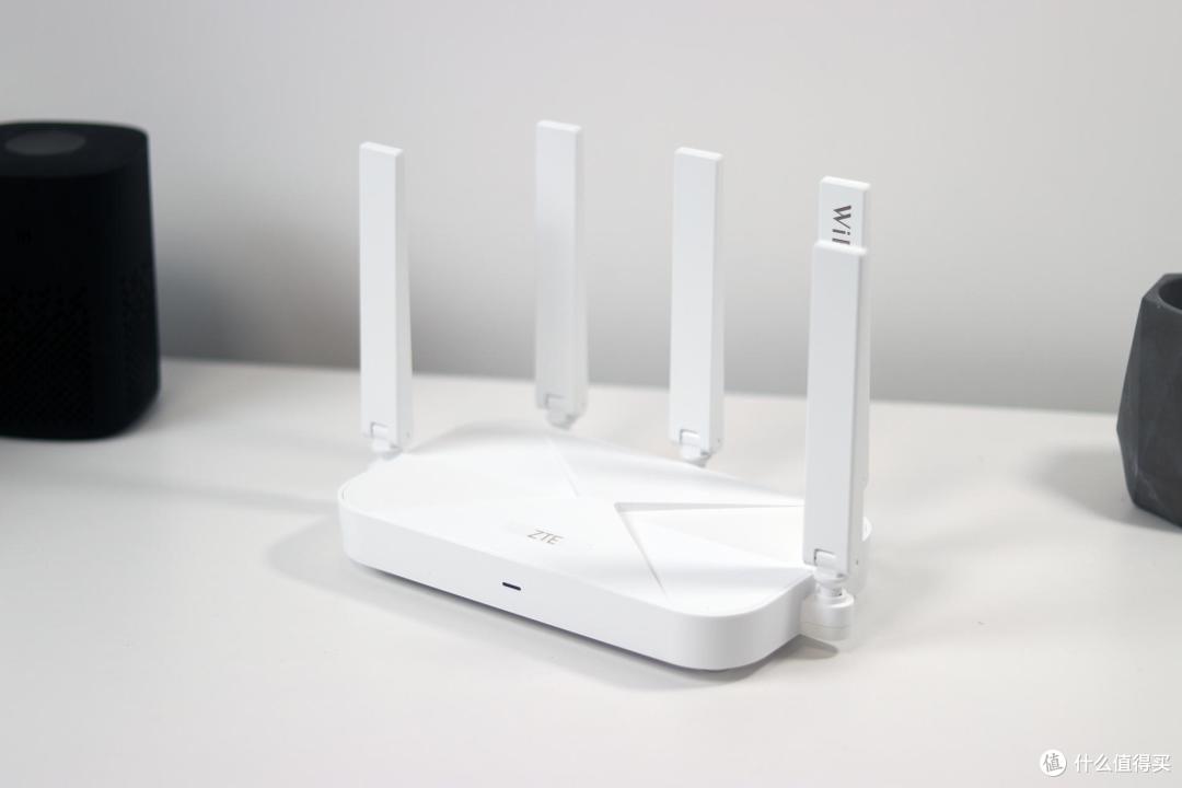 自研双核芯!中兴AX3000巡天版WiFi6路由器开箱:网速快游戏稳