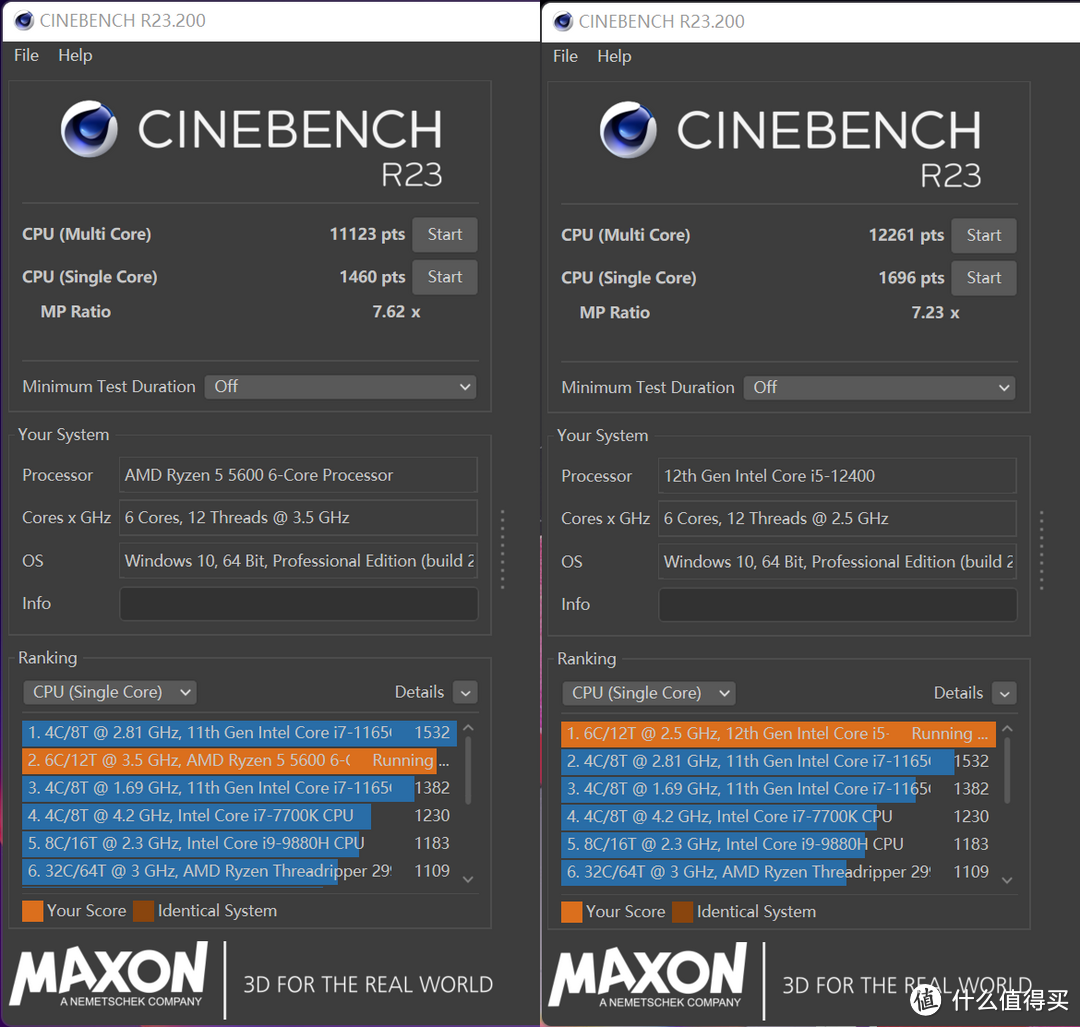 千元级高性价比游戏CPU怎么选？Core i5 12400大战Ryzen 5 5600