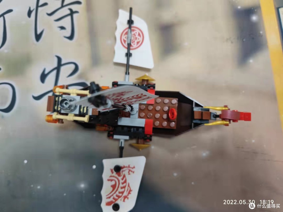 俯视看,这个帆还是比较大的