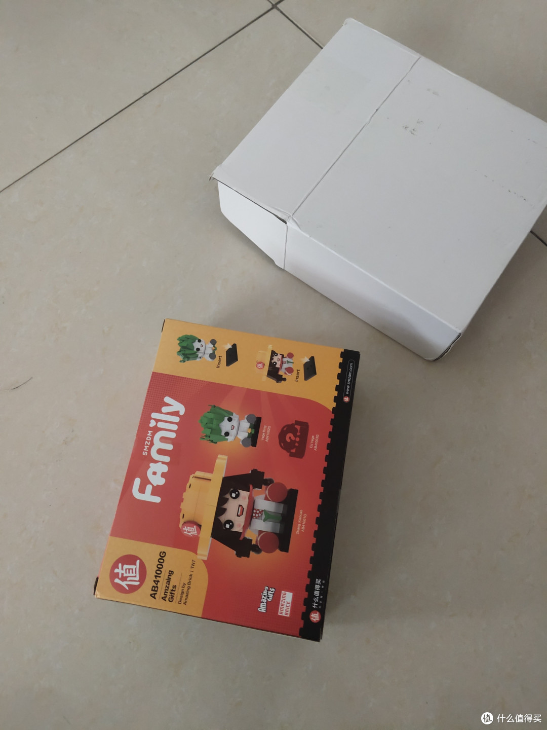 618快来了，收到了张大妈的礼物-张小草积木