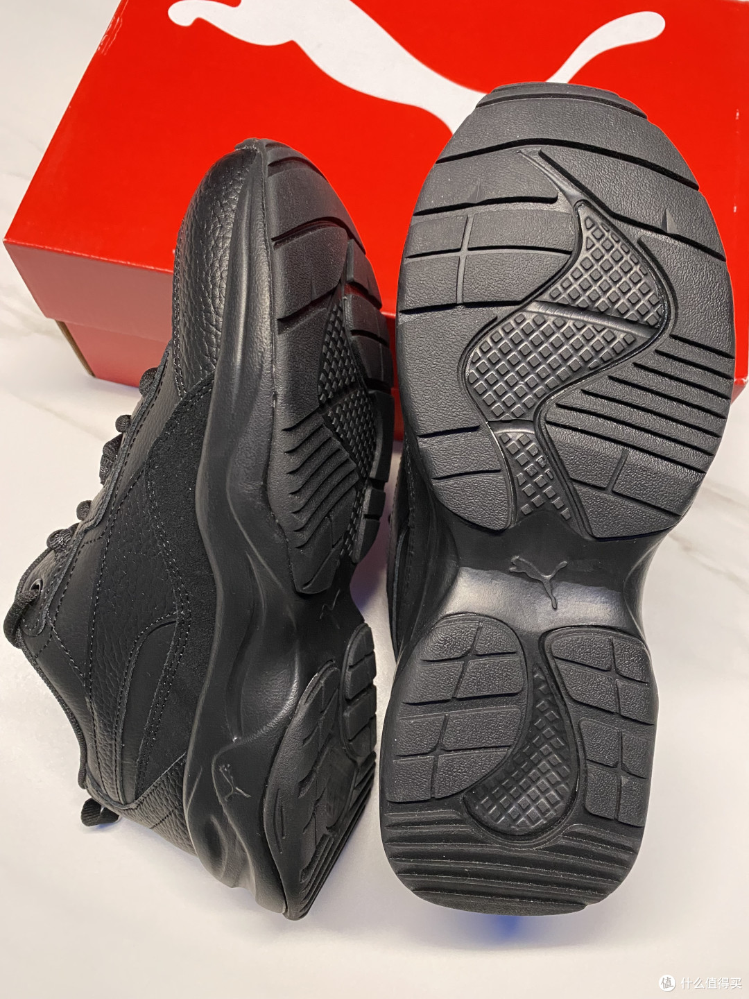 全黑老爹鞋,PUMA CILIA LUX