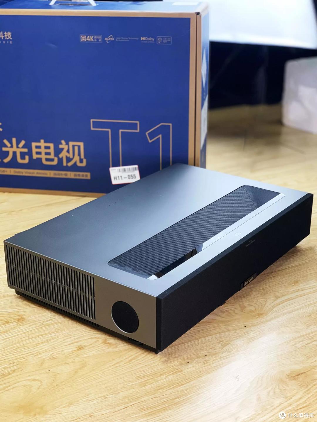 开箱体验 篇十九:峰米全色激光电视t1|完美的卧室版家庭影院