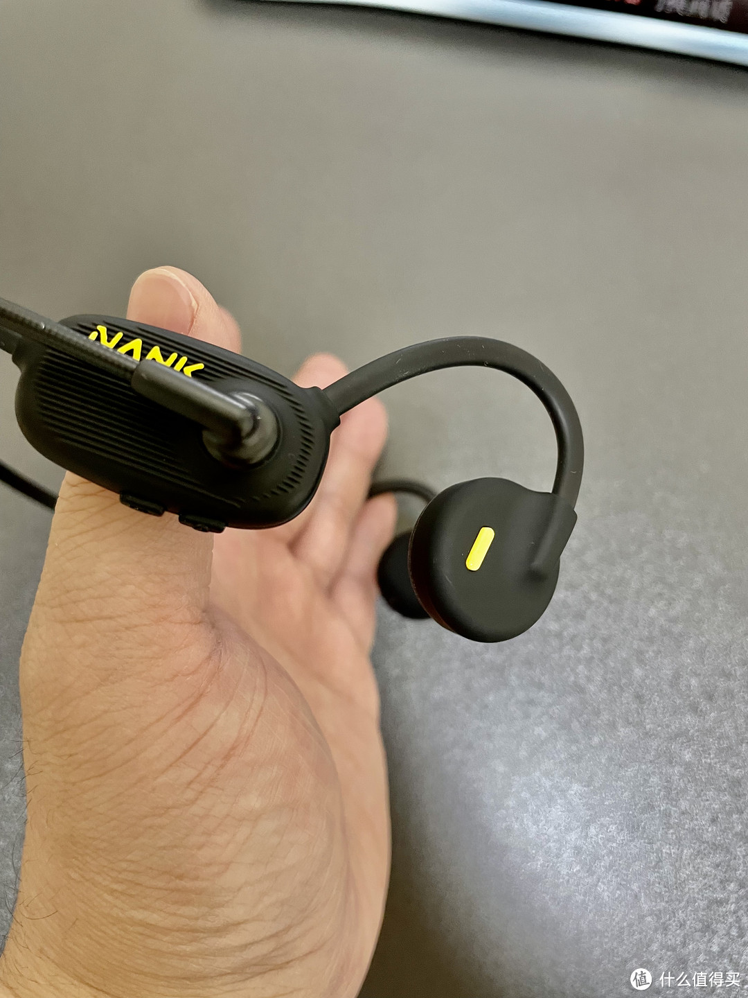 新一代通话技术提升 补齐骨传导耳机短板 NANK Runner Comm 带麦商务耳机 