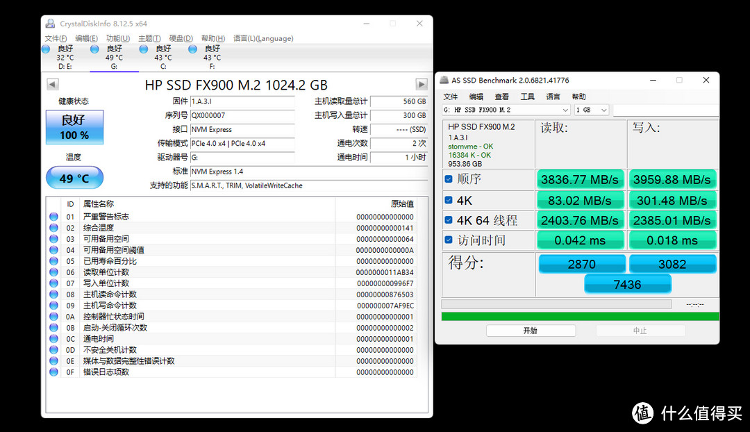 性能均衡的高性价比SSD，HP FX900固态硬盘测评！