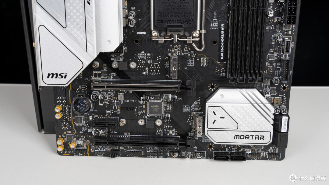 微星magb660mmortarwifi迫击炮主板开箱评测支持ddr5带i712700k无压力