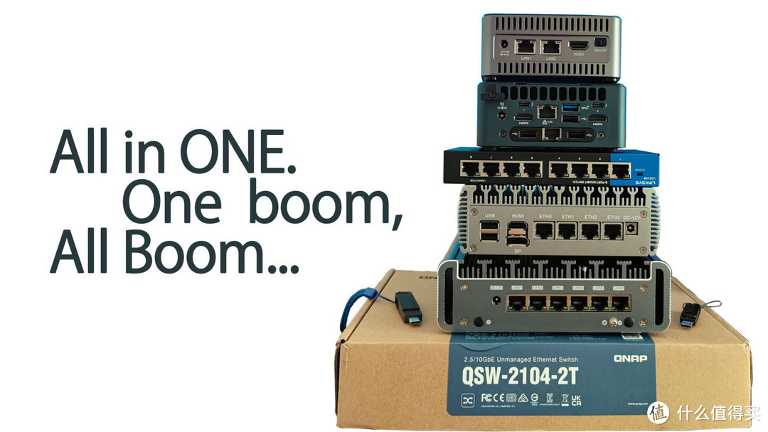 All in Boom! 6网口i225 2.5G小主机从开箱到干活，多图分享！_路由器_ 