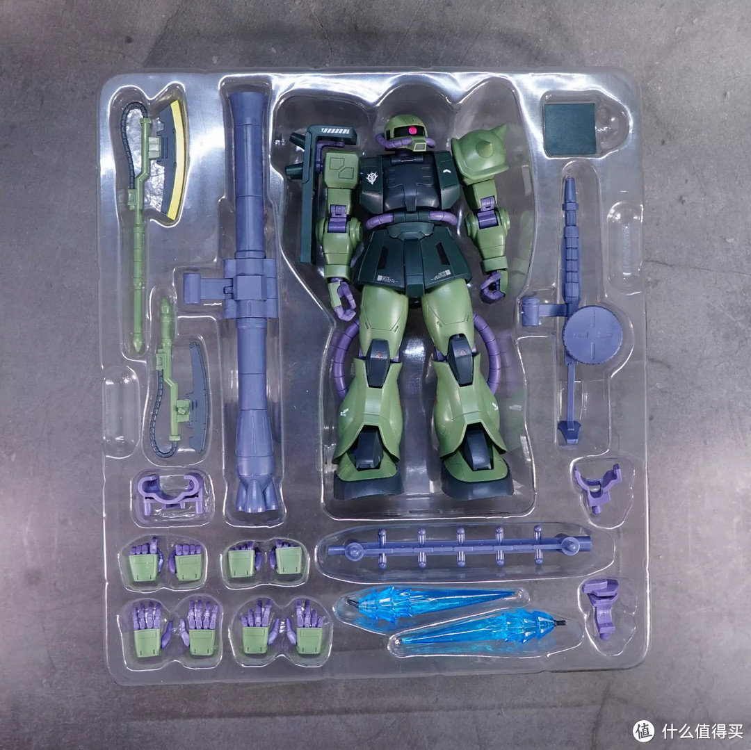 迟到的开箱 BANDAI ROBOT魂 ZAKU II JC ANIME