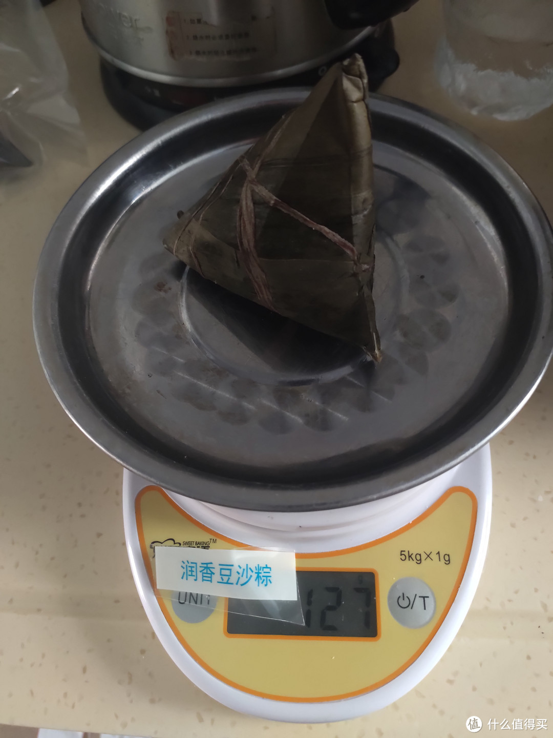 豆沙粽127克多了27克