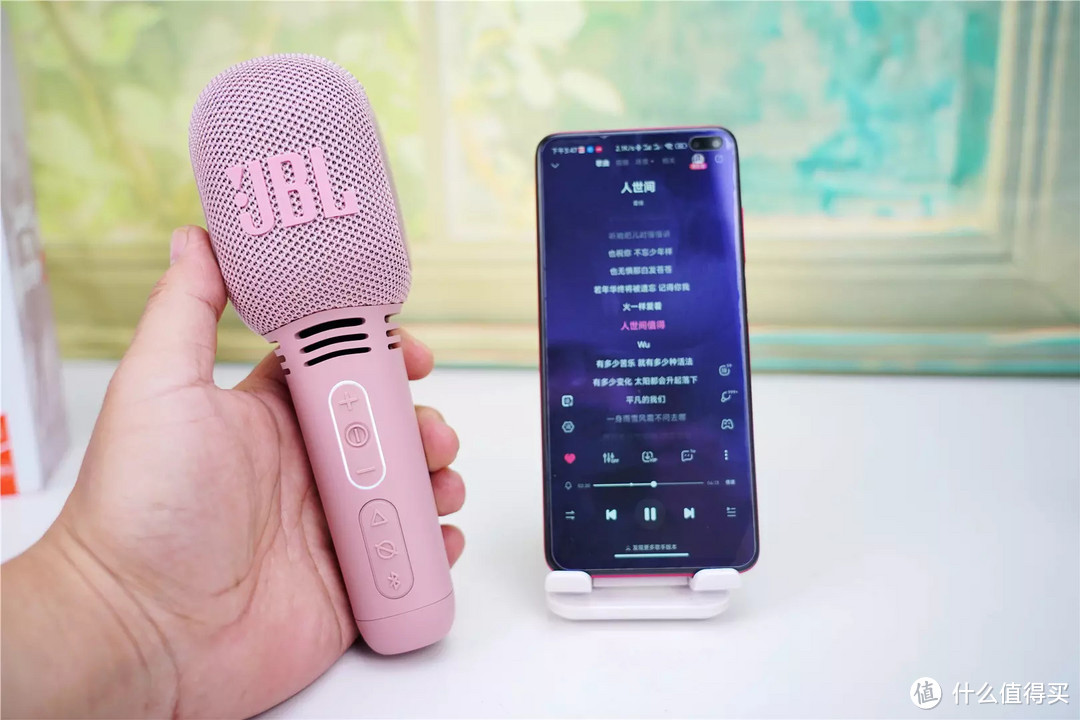 KTV随身携带,不仅能唱还能听--JBL KMC300无线K歌麦克风分享!