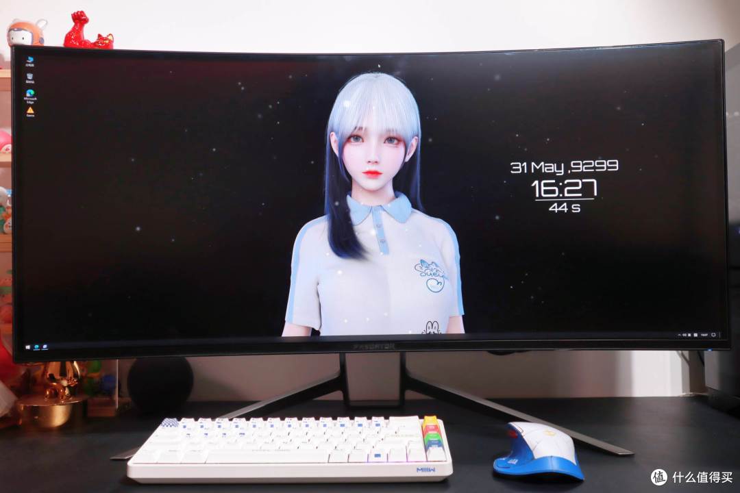办公影音游戏三不误的旗舰显示器天花板,掠夺者X34 S曲面带鱼屏电竞显示器