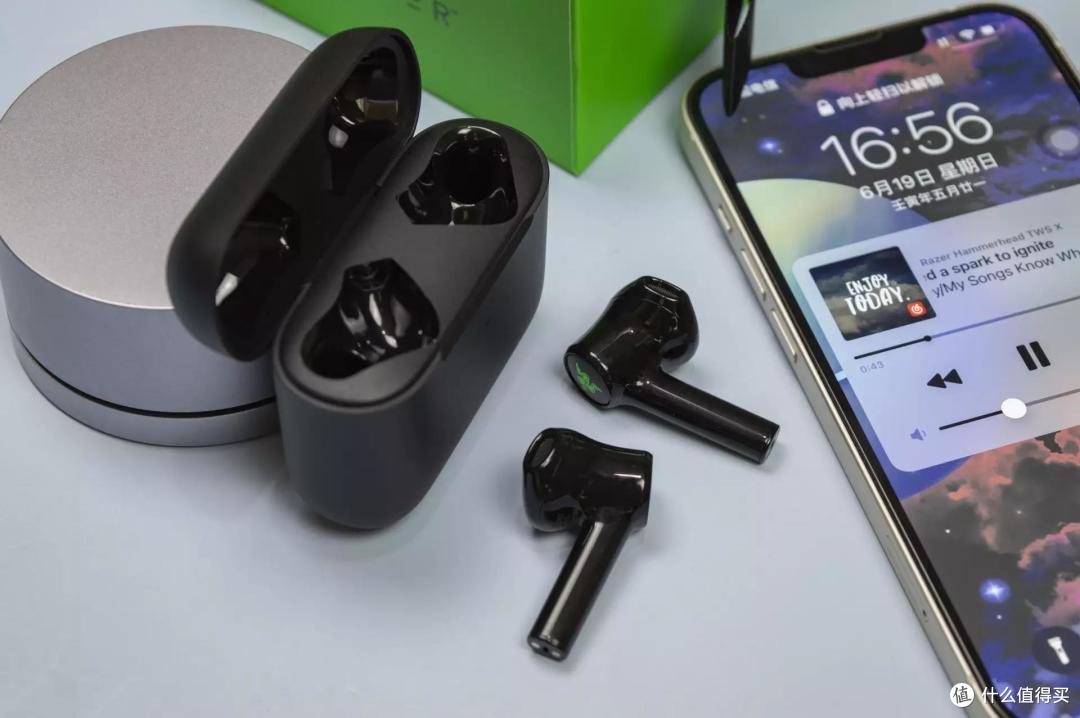 售价299:雷蛇(RAZER)战锤狂鲨X真无线蓝牙耳机开箱
