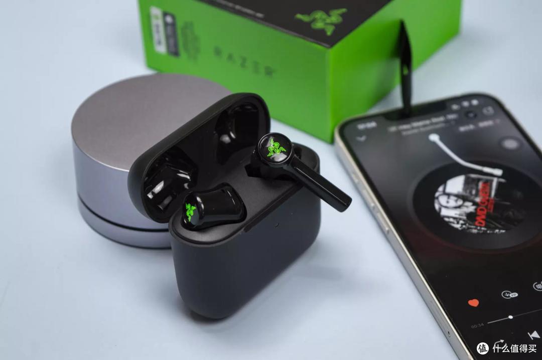 售价299:雷蛇(RAZER)战锤狂鲨X真无线蓝牙耳机开箱
