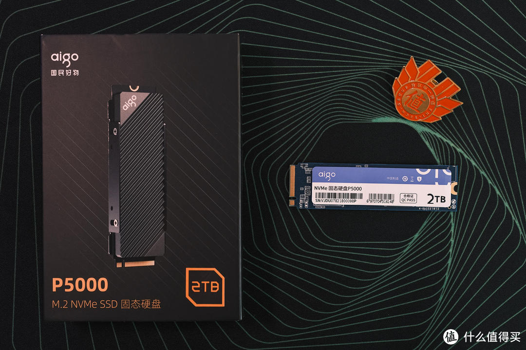 如果你对数据存储速度有需求，可以试试aigo P5000 PCIe4.0固态硬盘