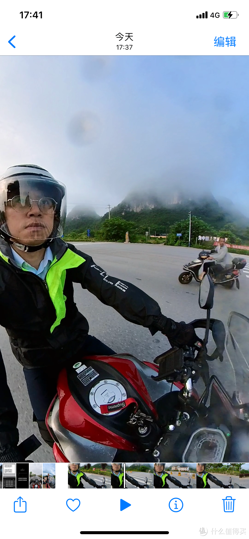每天记录我摩托骑﻿行﻿1﻿2﻿0﻿公里﻿通勤﻿的﻿拍摄神器﻿Insta360 ONE X2