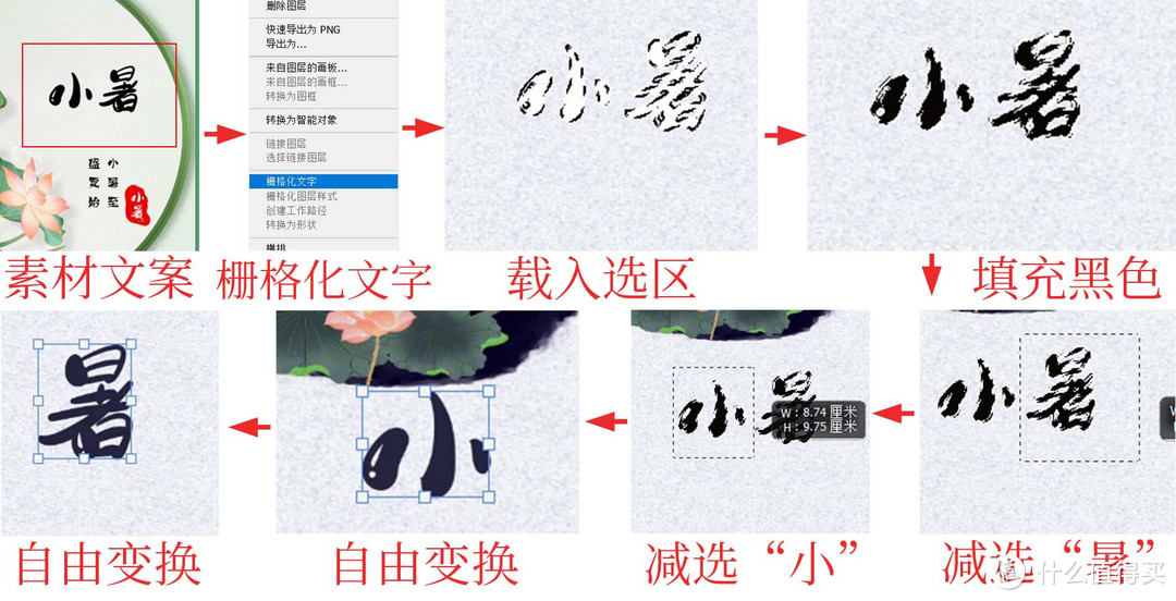 做一张中国传统二十四节气海报【小暑】