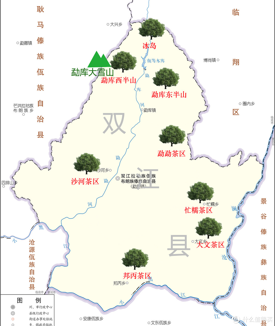 双江县行政区划图图片