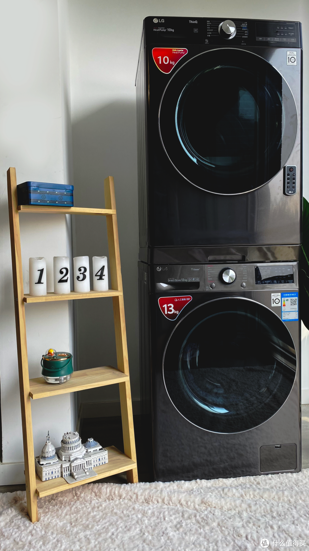 洗烘一体，既省钱又能省空间！LG 13Kg洗+10Kg烘 大容量洗烘套装使用体验