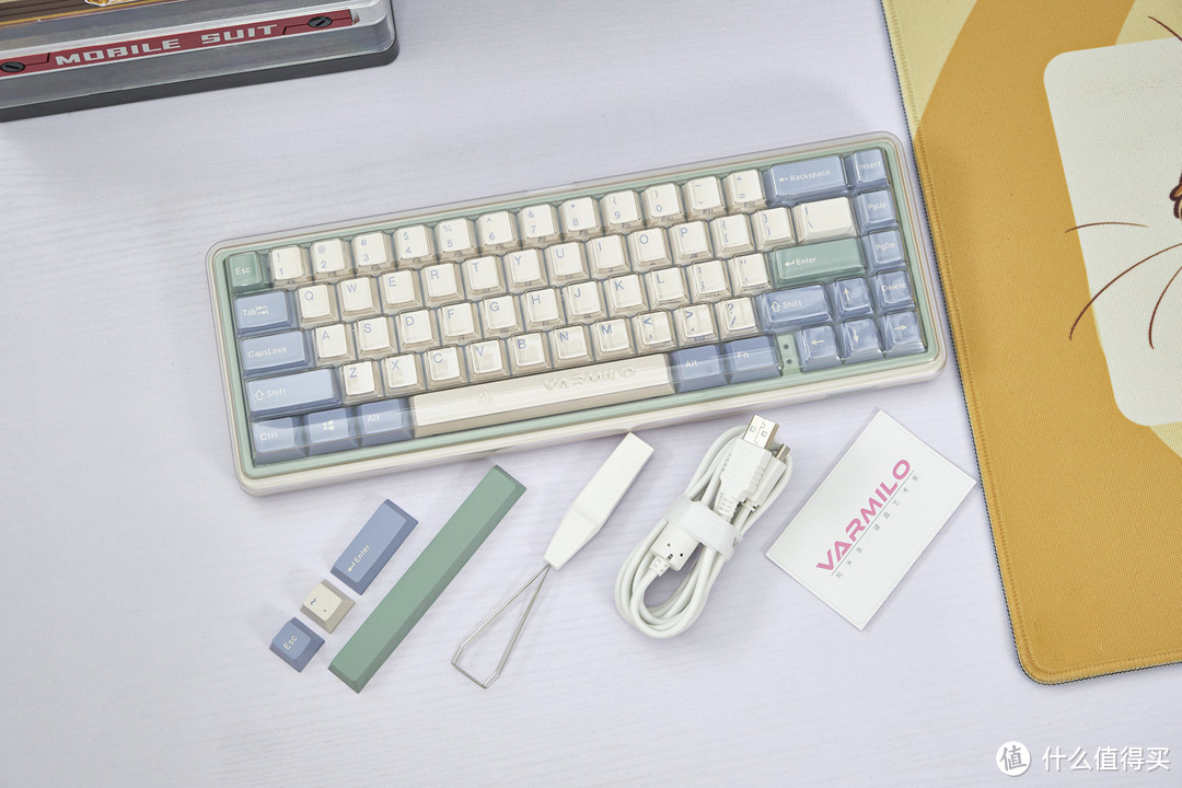 最治愈的配色，阿米洛Minilo-尤加利双模静电容机械键盘分享