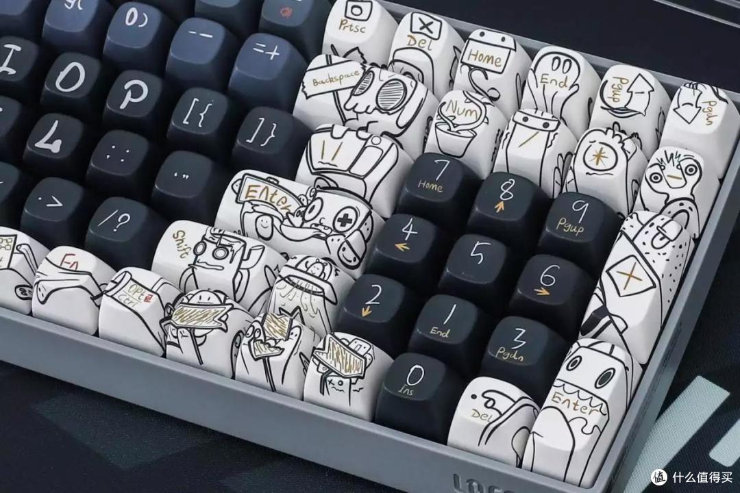 我的键盘我做主!洛斐小翘玩新花样,定制键帽?网友:DIY毫不留情