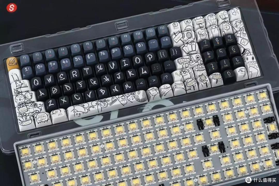 我的键盘我做主!洛斐小翘玩新花样,定制键帽?网友:DIY毫不留情