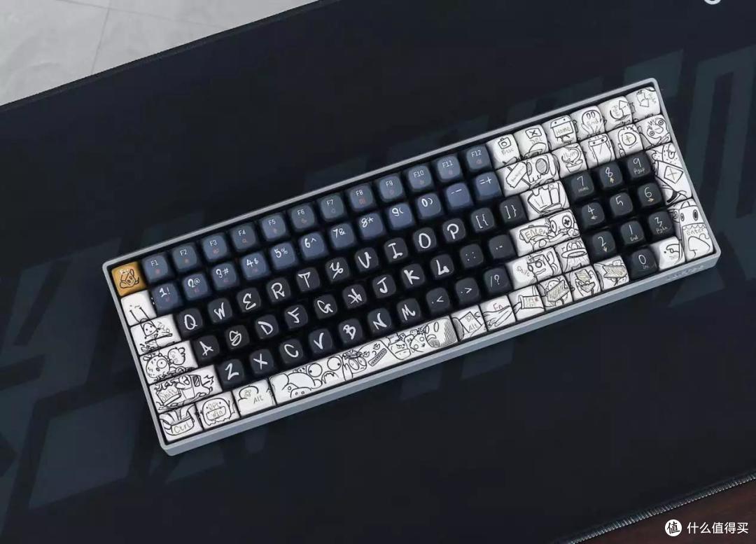 我的键盘我做主!洛斐小翘玩新花样,定制键帽?网友:DIY毫不留情